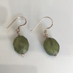 Peridot Quartz earrings